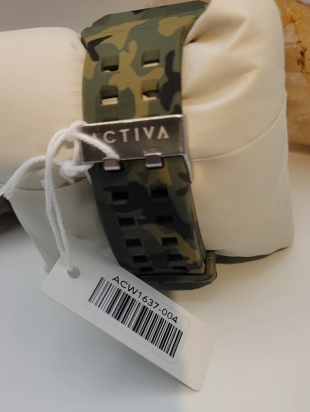 NWT Activa X Invicta BlackOps Digital Men's Watch - 56mm. Camoflage ACW1637-004